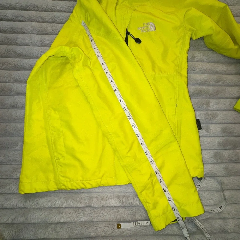 The North Face Jacket Mens XS Gore-Tex Performance Shell Neon Yellow‎ Rain Coat